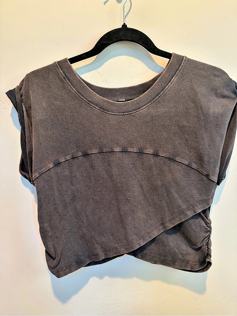 Free People HOT SHOT Crossover Set in Black